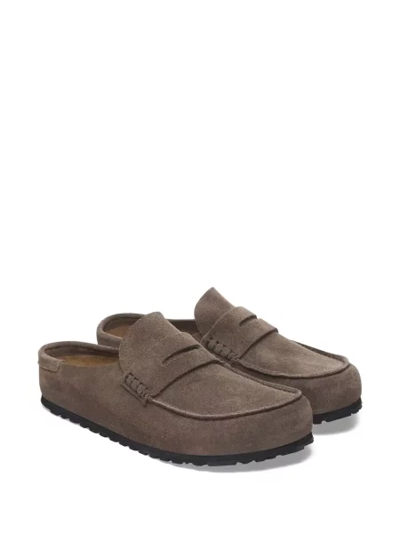 Σκαρπινια Birkenstock σουέντ slip-on καφέ