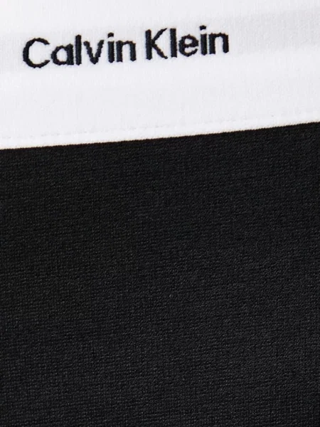 Calvin Klein Jeans панталон с разкроен крачол дамски черно