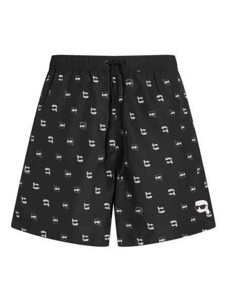Slip de baie Karl Lagerfeld negru