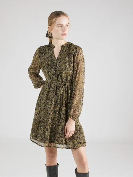 B.young Rochie HIMA maro / oliv negru