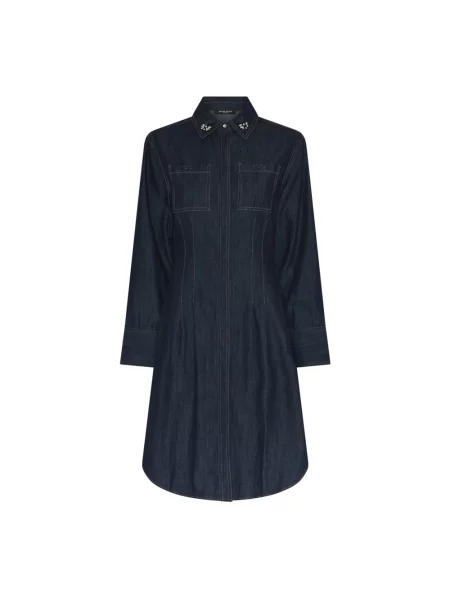 Sukienka koszulowa Bruuns Bazaar niebieska