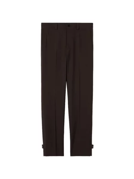 Cu centură pantaloni Gucci maro