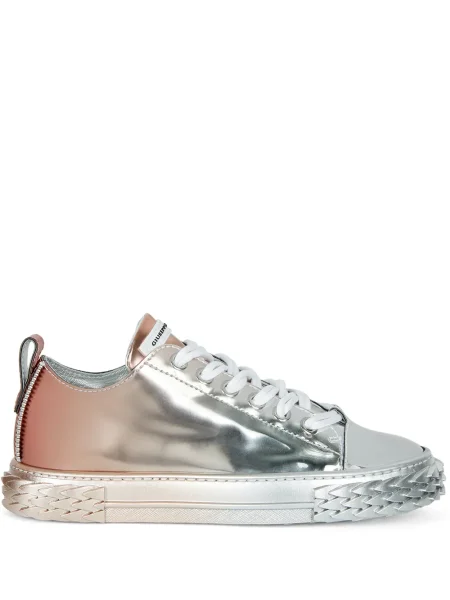 Sneakerși Giuseppe Zanotti cu gradient argintiu
