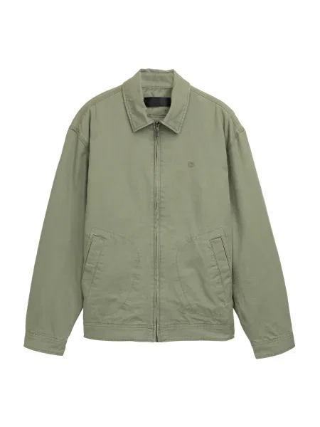 TOM TAILOR DENIM Geacă de primăvară-toamnă verde