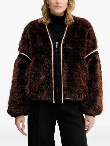 Geacă Guess cu dungi maro