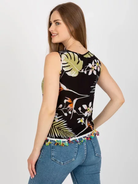 Cropp bluză Fashionhunters negru