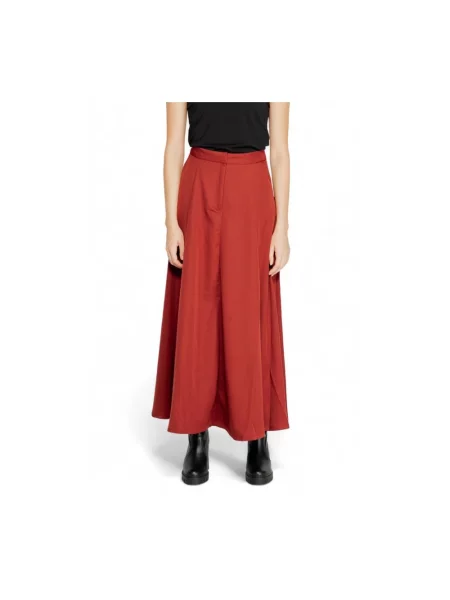 Spódnica Vero Moda czerwona