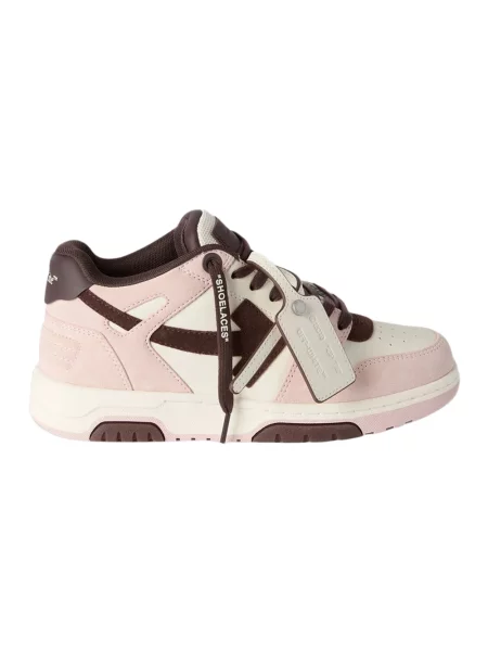 Sneakersy Off-white biznesowe białe
