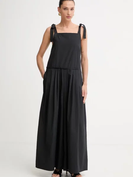 Weekend Max Mara salopetă pentru femei din negru