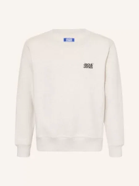 Jack&Jones Mikiny světle šedá