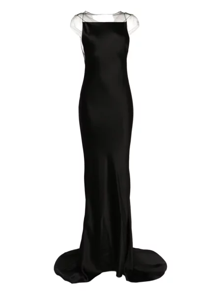 Rochie Maison Margiela din satin negru