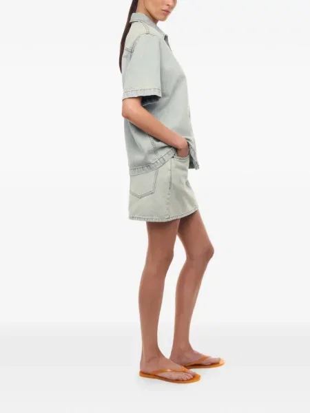 Koszula dżinsowa 12 Storeez niebieska