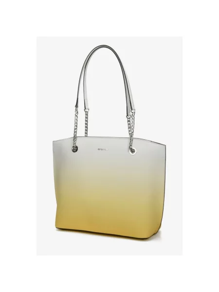 Сумка шоппер Cromia желтая