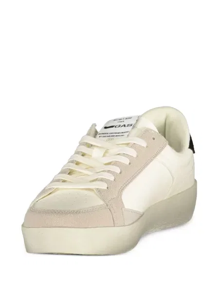 Sneakerși Gas cu imagine alb