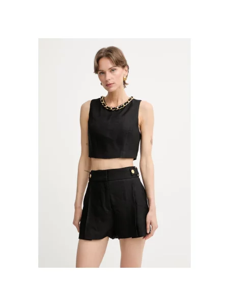 Top Elisabetta Franchi czarny