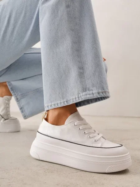 Teniși înalți Rionira Albi alb