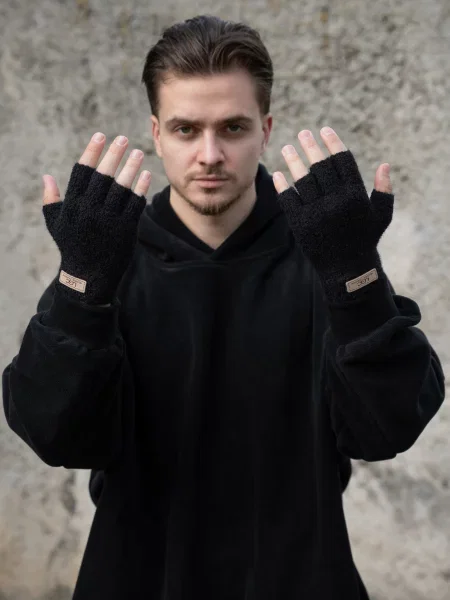 Перчатки Without черные