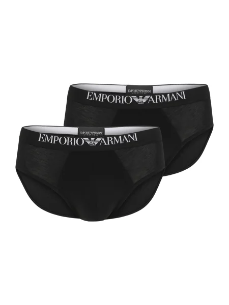 Emporio Armani Slip negru alb