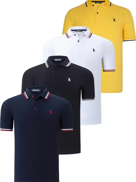 Polo majica Dewberry črna