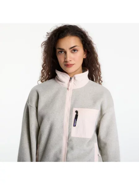 Яке Patagonia W's Synch Jacket Oatmeal Heather w/ Pink Frost L розово