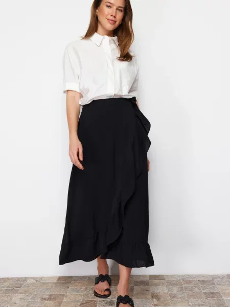 Fustă Trendyol negru