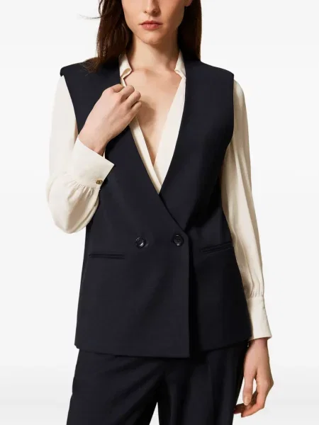 Vestă Twinset albastru