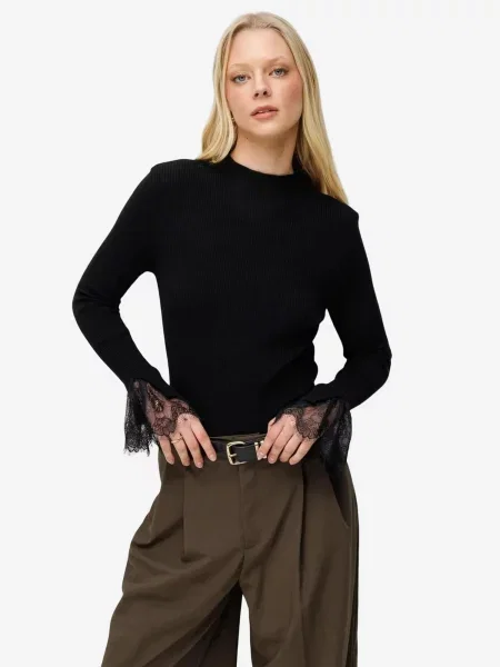 MixRay Pulóver Pullover' fekete