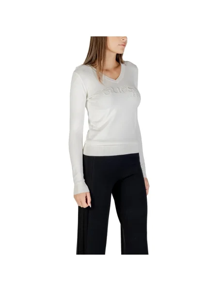 Geacă de blugi Guess Jeans alb