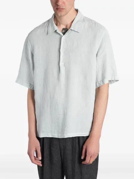 Scurt tricou polo Barena albastru