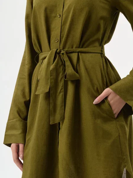 Платье Emporio Armani зеленое