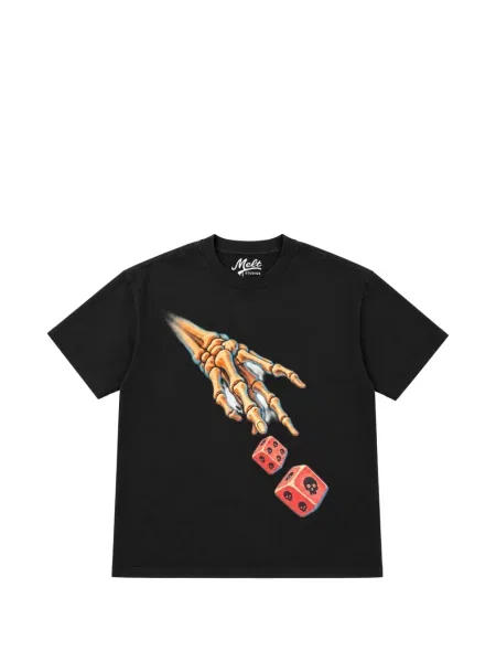 Tricou Melt cu imagine negru