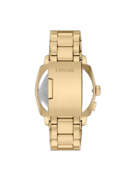 Fossil Zegarek Machine Big Tic Złoty żółty