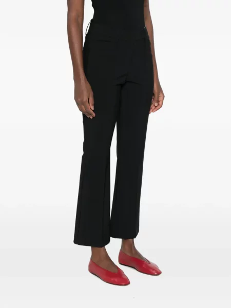 Pantaloni Psophia evazate negru