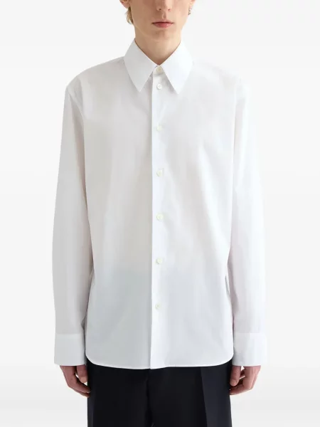 Cămașă Jil Sander lungă alb