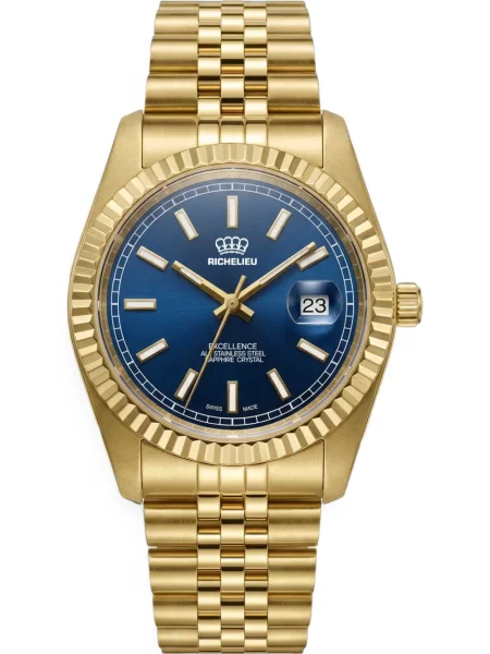 Ceas Richelieu Swiss albastru