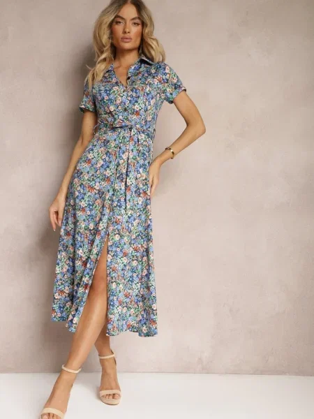 Rochie Cloș din cu și Dimica albastră