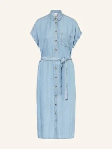 Tonno & Panna Sukienka Koszulowa W Stylu Jeansowym blau