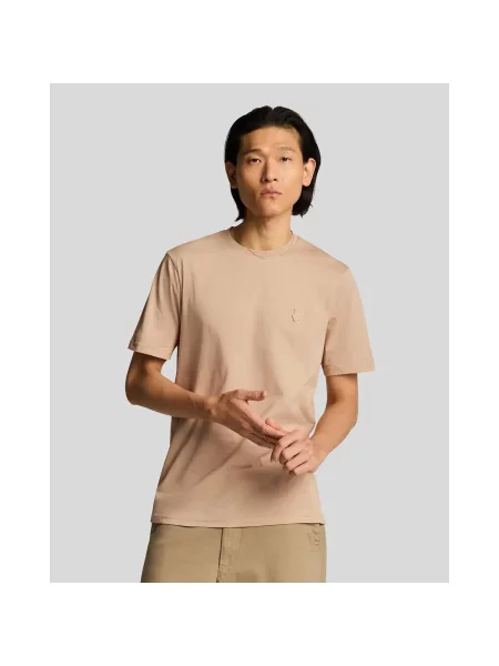 Koszulka Lyle & Scott Superfine brązowa
