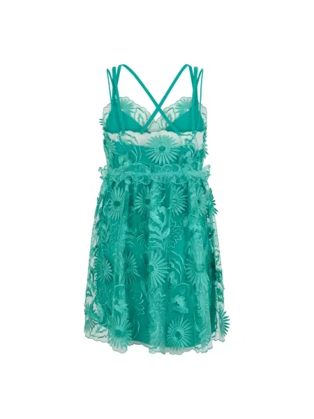 Sukienka Alberta Ferretti niebieska