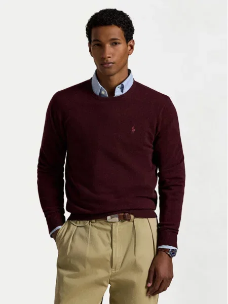 Polo Ralph Lauren Sweter Bordowy