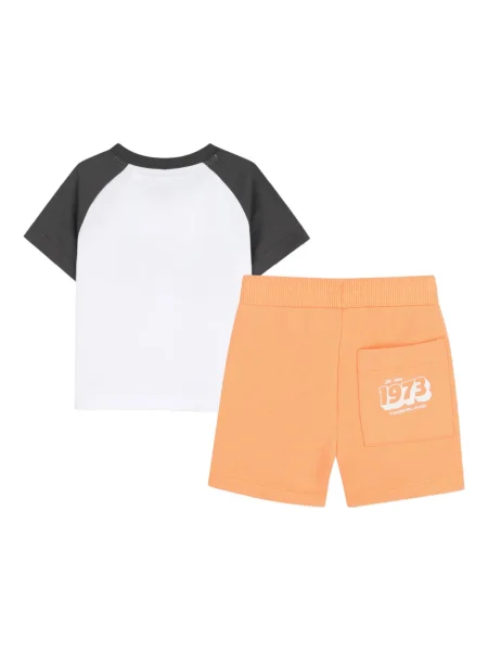 Dětské kraťasy Timberland oranžové