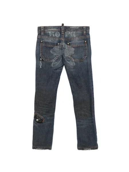 Blugi Dsquared2 cu imagine albastru