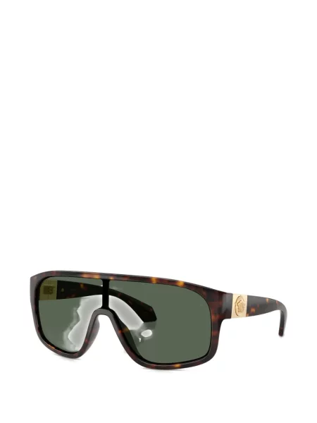 Ochelari de soare Versace Eyewear cu imprimeu geometric maro