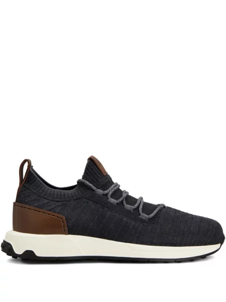 Sneakerși Tod's cu șireturi din dantelă albastru