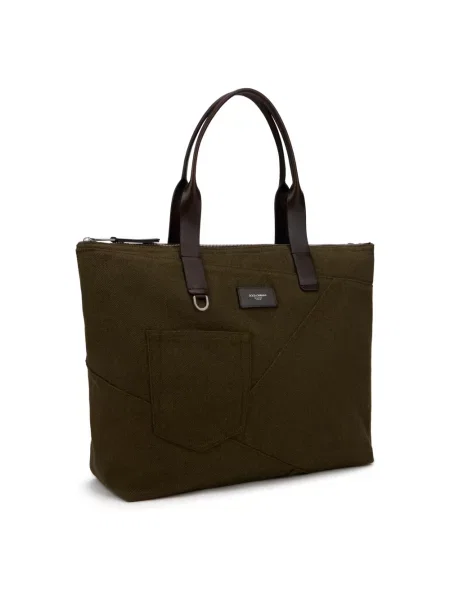 Torba Dolce And Gabbana skórzana zielona