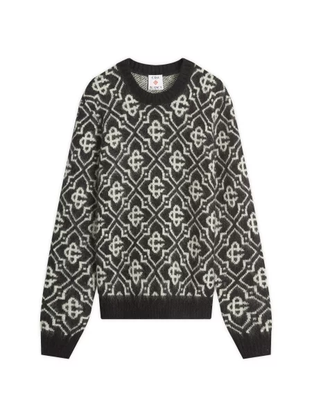 Sweter Casablanca czarny