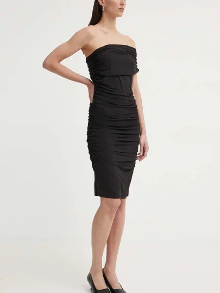 Сукня Day Birger et Mikkelsen Delilah Day Wish midi облягаюча чорний