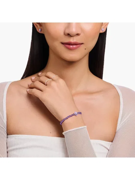Bransoletka Thomas Sabo fioletowa