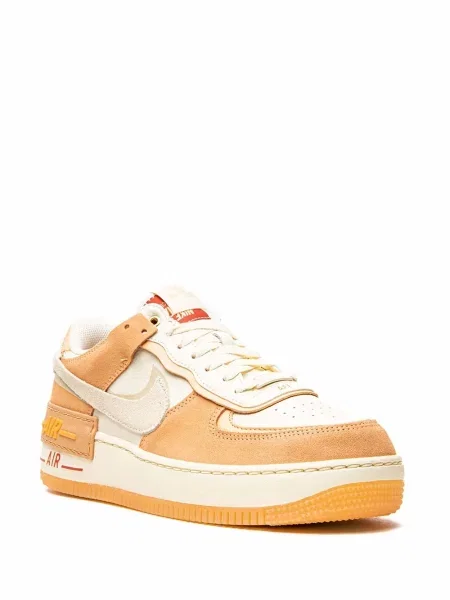 Kašmírové tenisky Nike Air Force 1 oranžové