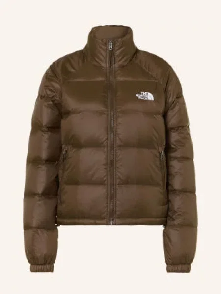 The North Face Lehká Péřová Bunda Hydrenalite hnědá